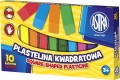 PLASTELINA Astra KWADRATOWA 10 kolorów