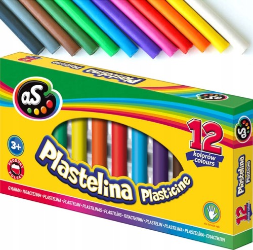 Plastelina ASTRA AS 12 Kolorów