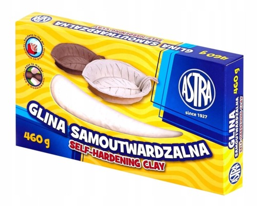 Glina samoutwardzalna biała Astra 460 g do modelowania