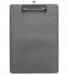 Deska z klipem A4 Plastikowa TAURUS Transparentna Czarna