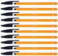 Długopis tradycyjny BIC ORANGE FINE czarny- ZESTAW