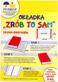 OKŁADKA regulowana SAMOPRZYLEPNA docinana B5 5szt.