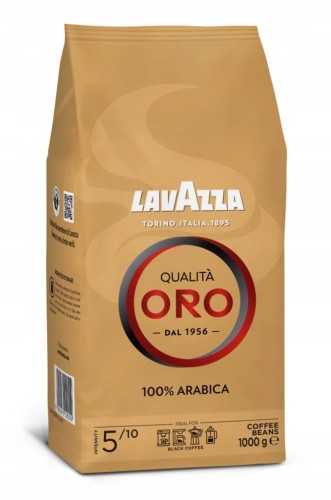 KAWA ZIARNISTA ARABICA Lavazza Qualita Oro - 1kg
