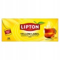HERBATA Czarna LIPTON Yellow Label Tea - ekspresowa - 25 torebek