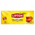 HERBATA Czarna LIPTON Yellow Label Tea - ekspresowa - 50 torebek