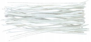 DRUCIKI KREATYWNE wyciorki 30cm BIAŁE - 40 SZTUK