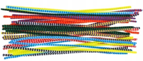 DRUCIKI KREATYWNE wyciorki 30cm MIX PASKI- 25 SZTUK