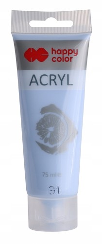 FARBA AKRYLOWA tuba HAPPY COLOR 75ml nieb. gołębi