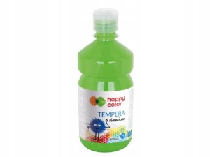FARBA TEMPERA 500ml Happy Color Premium J.ZIELONA