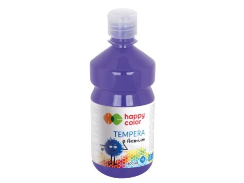 FARBA TEMPERA 500ml Happy Color Premium FIOLETOWA