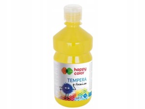 FARBA TEMPERA 500ml Happy Color Premium CYTRYNOWA
