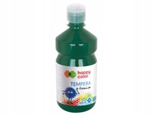 FARBA TEMPERA 500ml Happy Color Premium C.ZIELONA