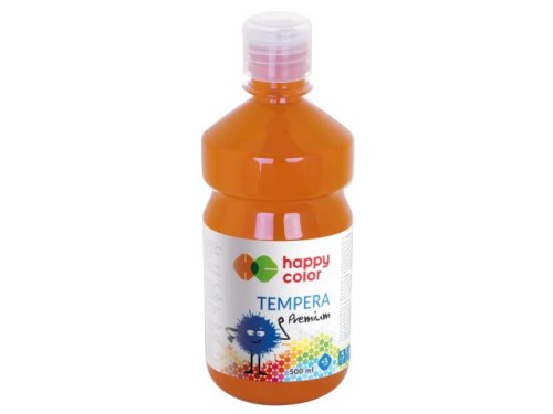 FARBA TEMPERA 500ml Happy Color Premium C.POMARAŃC