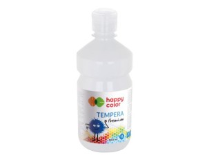 FARBA TEMPERA 500ml Happy Color Premium BIAŁA