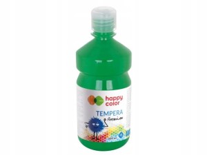 FARBA TEMPERA 500ml Happy Color Premium ZIELONA