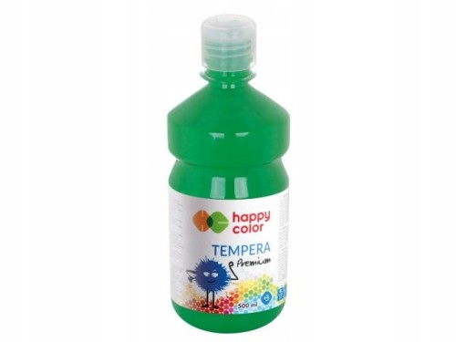 FARBA TEMPERA 500ml Happy Color Premium ZIELONA