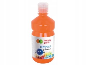 FARBA TEMPERA 500ml Happy Color Premium POMARAŃCZ