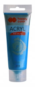 FARBA AKRYLOWA tuba HAPPY COLOR 75ml granat metal