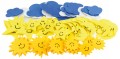 NAKLEJKI DEKORACYJNE z pianki piankowe POGODA - 56 sztuk