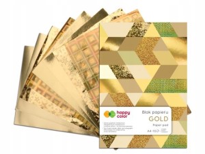 BLOK GOLD A4 Happy Color 10K papier 150-230g