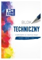 BLOK TECHNICZNY A4 Oxford 10k BIAŁY