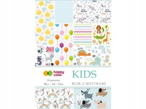 BLOK KIDS A4 z motywami Happy Color 15 papier