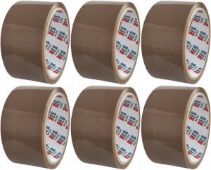 TAŚMA KLEJĄCA PAKOWA AKRYLOWA brązowa - 48mm x 45metrów