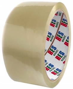TAŚMA KLEJĄCA PAKOWA AKRYLOWA transparentna - 48mm x 45metrów