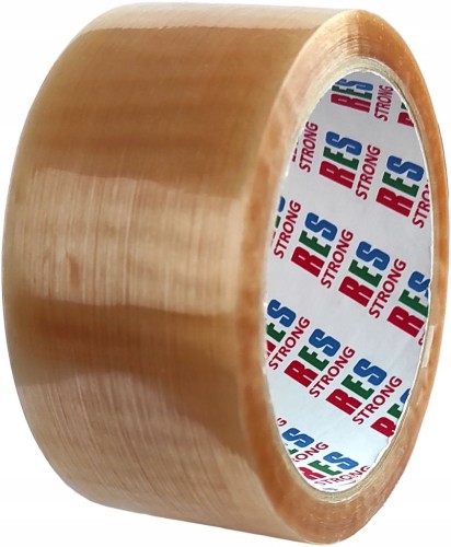 TAŚMA KLEJĄCA PAKOWA KAUCZUKOWA bezbarwna - 48mm x 54metry