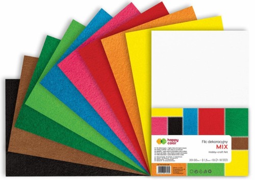 FILC MIX Happy Color 20x30cm 1,5mm opk.10