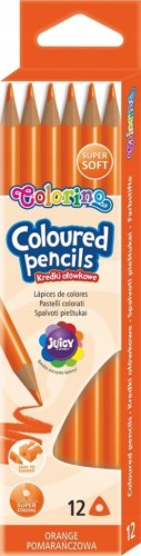 KREDKI OŁÓWKOWE Colorino KREDKA opk.12 POMARAŃCZOWE