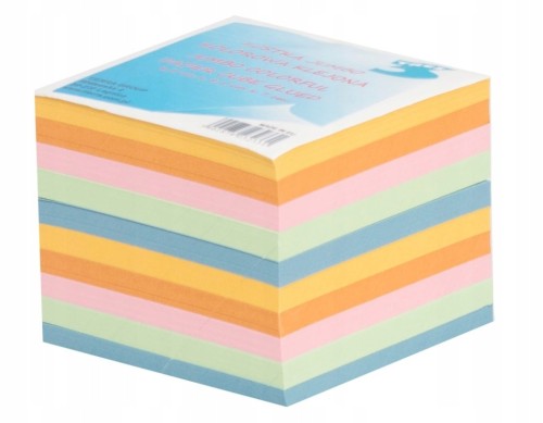 Kostka JUMBO kolorowa klejona 85x85x7cm Tres