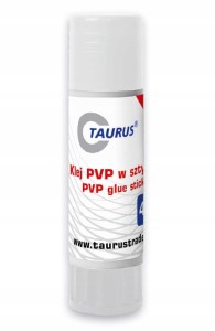 Klej w sztyfcie PVP Taurus 22g biurowy szkolny