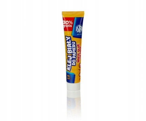 Klej roślinny w tubie ASTRA szkolny 45 ml tubka