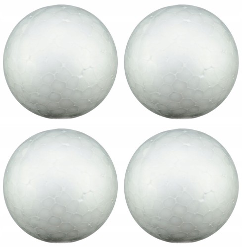BOMBKA STYROPIANOWA kula styropian 6 cm - Zestaw