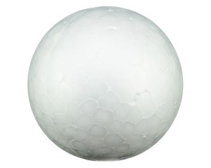 BOMBKA STYROPIANOWA kula styropian 8 cm