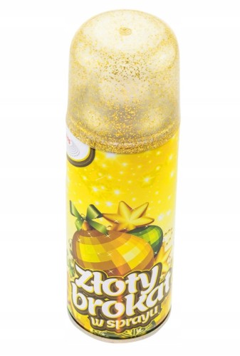 Brokat w Sprayu BREWIS Spray 250ml ZŁOTY